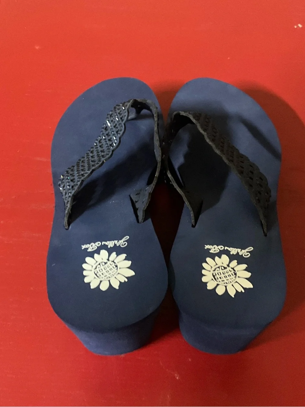 New yellow box size 10m ladies sandals - Picture 6 of 8